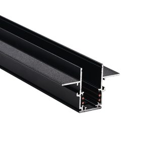 Zambelis ΧΩΝΕΥΤΟ ΒΑΘΥ TRIMLESS ΜΑΓΝΗΤΙΚΟ ΠΡΟΦΙΛ 2M ΜΑΥΡΟ