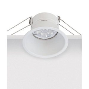Zambelis ΧΩΝΕΥΤΟ DOWNLIGHT ΣΠΟΤ ΦΩΤΙΣΜΟΥ ΛΕΥΚΟ ΑΛΟΥΜΙΝΙΟ