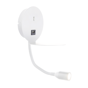 SCONCE LED 3W USB WHITE