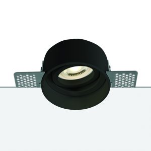 Zambelis DOWNLIGHT ΣΠΟΤ ΦΩΤΙΣΜΟΥ GU10 50W ΧΩΝΕΥΤΟ ΧΩΡΙΣ ΠΛΑΙΣΙΟ ΜΑΥΡΟ ΑΛΟΥΜΙΝΙΟ
