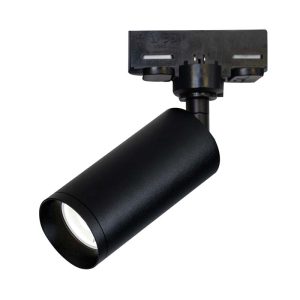 Zambelis ΣΠΟΤ ΦΩΤΙΣΜΟΥ LED 9W 24° ΜΑΥΡΟ ΓΙΑ ΤΡΙΦΑΣΙΚΕΣ ΡΑΓΕΣ