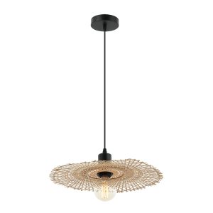 PENDENT LAMP E27 MAX 40W BAMBOO NATRUAL