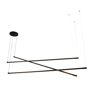 ΓΡΑΜΜΙΚΟ ΚΡΕΜΑΣΤΟ LED ΦΩΤΙΣΤΙΚΟ 64W ΜΑΥΡΟΥ ΧΡΩΜΑΤΟΣ