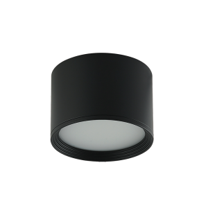 LED CEILING LIGHT 8W 3000K ALUMINUM BLACK