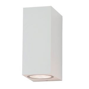 OUTDOOR SCONCE 2XGU10 WHITE IP54