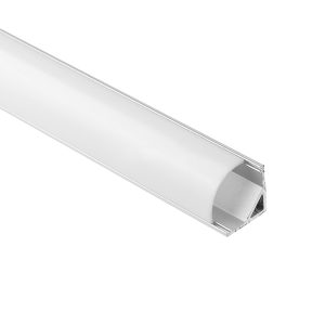 ALUMINIUM PROFILE 2M  WITH OPAL PC COVER 2M