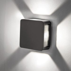 OUTDOOR SCONCE LED 8W GRAPHITE
