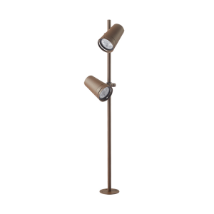 OUTDOOR LAMPPOST 13W 3000K ALUMINIUM DARK BROWN