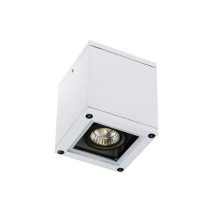 ΦΩΤΙΣΤΙΚΟ ΟΡΟΦΗΣ ΕΞΩΤΕΡΙΚΟΥ ΧΩΡΟΥ 1XGU10 3000K ΛΕΥΚΟ ΑΛΟΥΜΙΝΙΟ