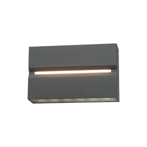 OUTDOOR WALL LIGHT LED 15W 3000K ALUMINIUM GRAPHITE