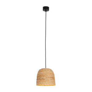 PENDANT LAMP NATURAL BRAIDED WHEAT 1XE27