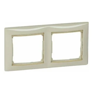 Πλαίσιο 2 Θέσεων Οριζόντιο Κρεμ