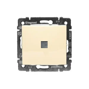 Διακόπτης Αλέ-Ρετούρ με Ένδειξη Χωνευτός Κρεμ