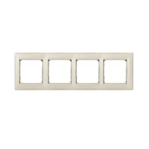 Πλαίσιο 4 Θέσεων Light Perle