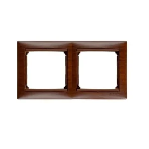 Πλαίσιο 2 Θέσεων Οριζόντιο Tanned Wood