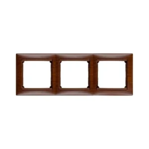 Πλαίσιο 3 Θέσεων Οριζόντιο Tanned Wood