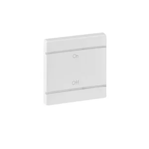 Πλακίδιο On/Off 2 Στοιχείων Ιβουάρ