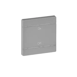 Πλακίδιο On/Off 2 Στοιχεία Αλουμίνιο