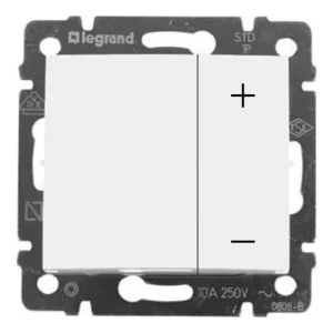 Ρυθμιστής Πατητός Χωνευτός Λευκό