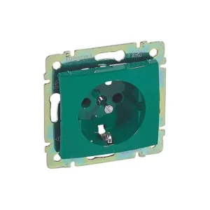 Πρίζα Σούκο Χωνευτή Green