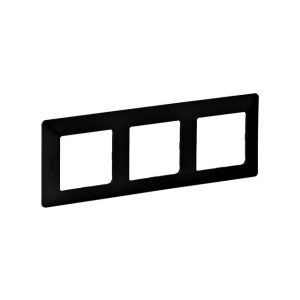 Πλαίσιο 3 Θέσεων Μαύρο Ματ