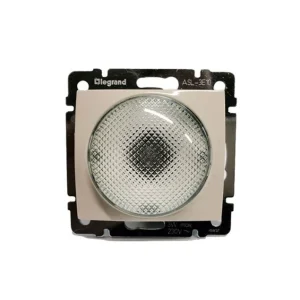 Φωτιστικό Νυκτός Χωνευτός Κρεμ