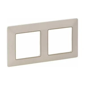 Πλαίσιο 2 Θέσεων Ιβουάρ/Χρυσό