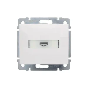 Καρτοδιακόπτης Ξενοδοχείου Χωνευτός Λευκό