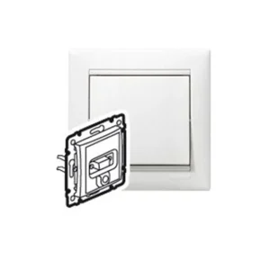 Valena Πρίζα HD15/Jack Λευκό