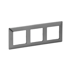 Πλαίσιο 3 Θέσεων Ιnox Style