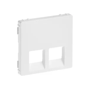 Πλακίδιο RJ11/RJ45 Λευκό
