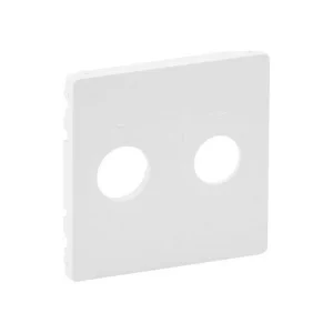 Πλακίδιο TV-SAT Λευκό