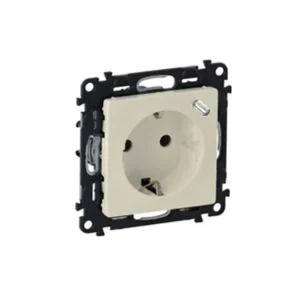 Πρίζα Σούκο και USB Φόρτισης Ιβουάρ