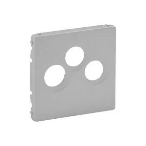 Πλακίδιο Πρίζας TV-R-SAT Αλουμίνιο