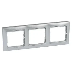 Πλαίσιο 3 Θέσεων Οριζόντιο Αλουμίνιο