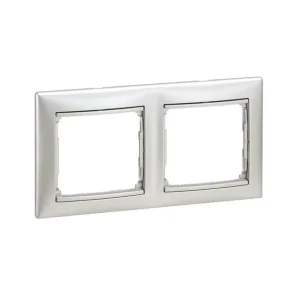 Πλαίσιο 2 Θέσεων Οριζόντιο Αλουμίνιο