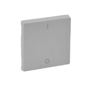 Πλακίδιο Διακόπτη Διπολικό Αλουμίνιο