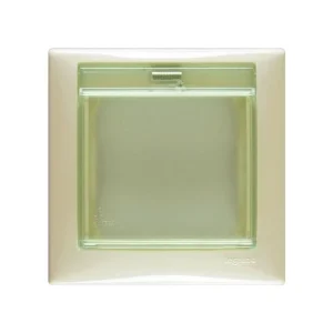 Πλάκα 1 Θέσης Στεγανό με Καπάκι Cream