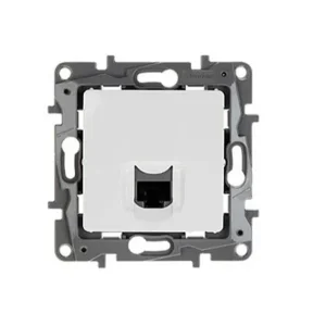 Niloe Πρίζα RJ45 UTP CAT6 Χωνευτή Λευκό 764573