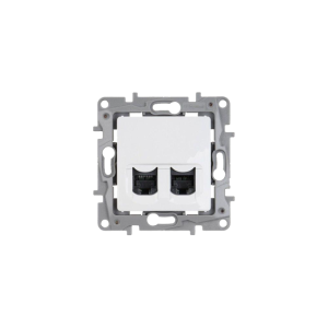 Niloe Πρίζα RJ45 UTP CAT6 Χωνευτή Λευκό 764574