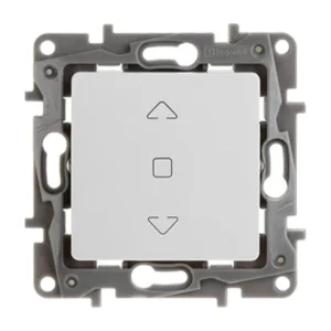 Niloe Διακόπτης Ρολών 3 Θέσεων Χωνευτός Λευκό 764511