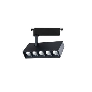 InLight Σποτ 20W μονοφασικής ράγας σε μαύρο χρώμα