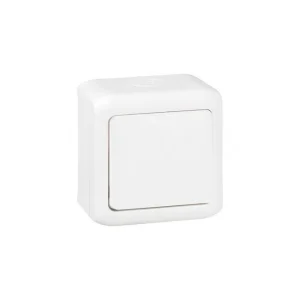 Διακόπτης Απλός Λευκό IP44