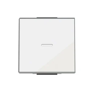 Μετώπη Απλού με Οπή Λευκό Γυαλί