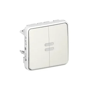 Μηχανισμός Διακόπτη A/R με Λυχνία Λευκός IP55