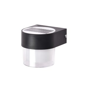 it-Lighting Selwyn-LED 2W 3CCT Solar Wall Light in Black Color