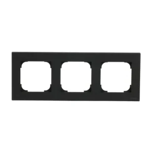Πλαίσιο 3 Θέσεων Μαύρο