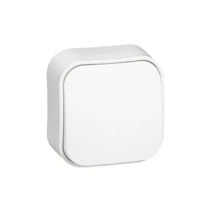 Μπουτόν 6Α 250V Λευκό IP20