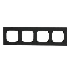 Πλαίσιο 4 Θέσεων Μαύρο