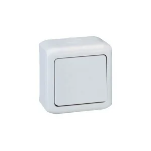 Διακόπτης Μπουτόν Επίτοιχο Γκρι IP44